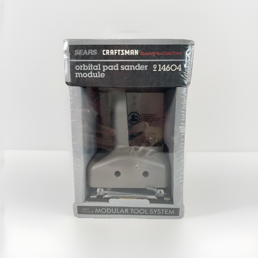Orbital Pad Sander Module Sears Craftsman 914604 Read New Vintage